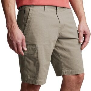 NWT Men's Copper & Oak Supply Co Venture RipStop Cargo Shorts 42-10" Inseam -Tan